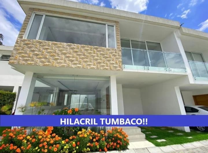 Linda Casa de Venta por Hilacril Tumbaco! por Estrenar! — imagen 1