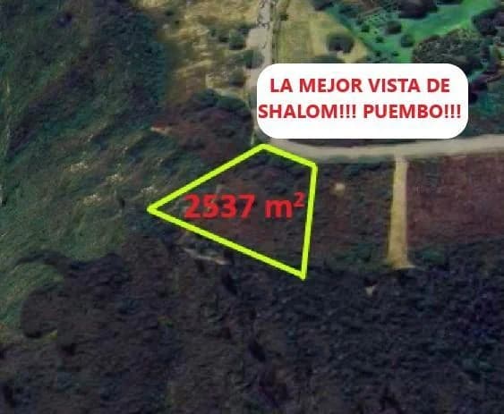 Hermoso Terreno de Venta en Shalom Mangahuantag Puembo! Vista! — imagen 1