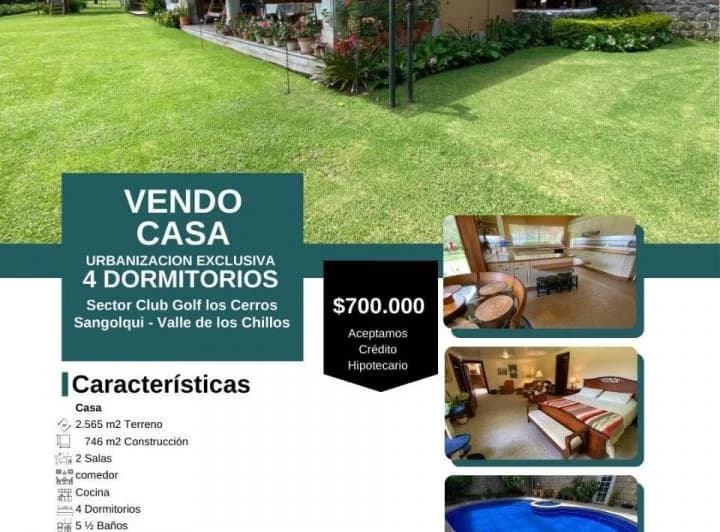 Casa en venta en Quito, Pichincha