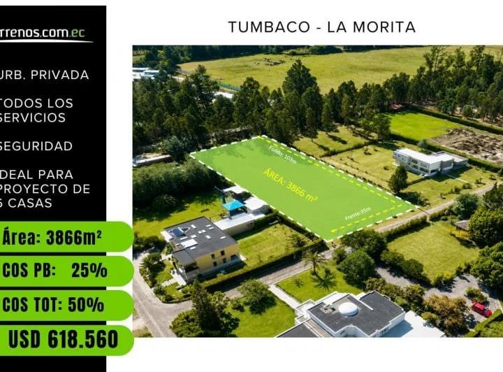 Terreno en venta en Quito, Pichincha