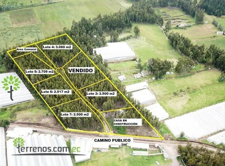 Terreno en venta en Cayambe, Pichincha