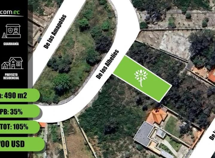 Terreno en venta en Quito, Pichincha