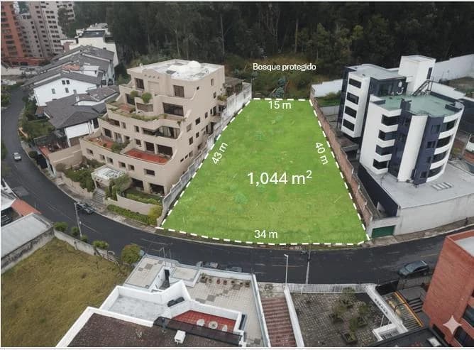 Terreno en venta en Quito, Pichincha