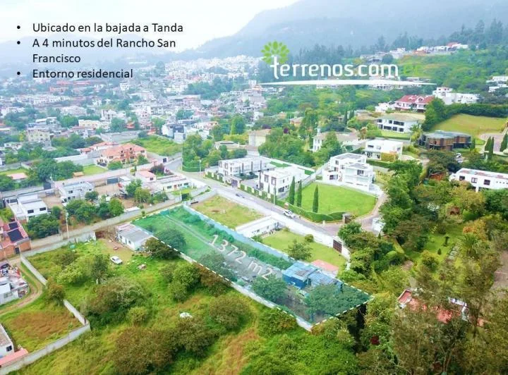 Terreno en venta en Quito, Pichincha