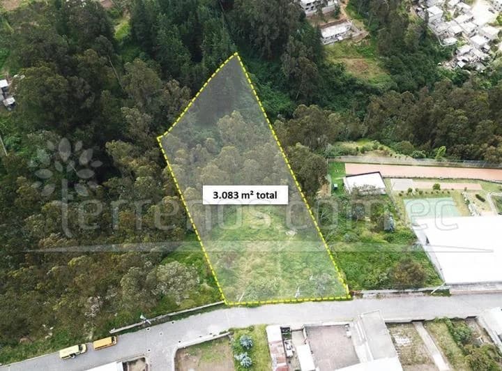 Terreno en venta en Quito, Pichincha
