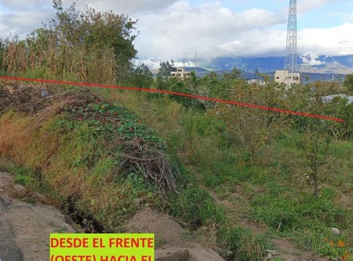 Terreno en venta en Cevallos, Tungurahua