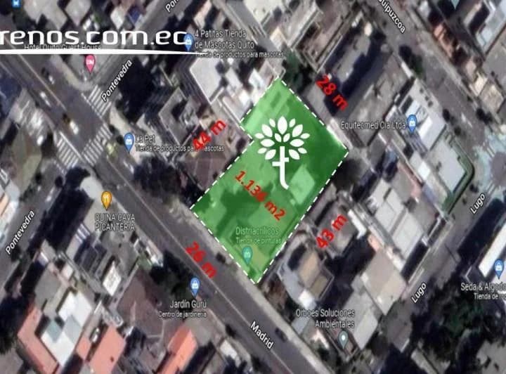 Terreno en venta en Quito, Pichincha