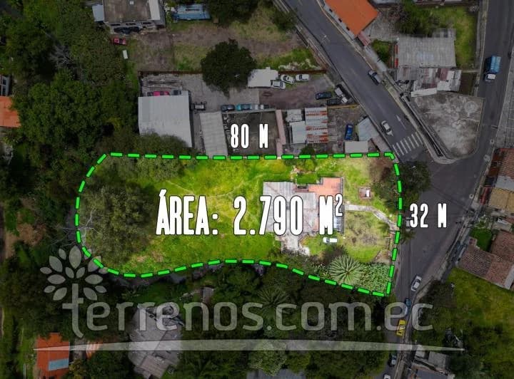 Terreno en venta en Quito, Pichincha
