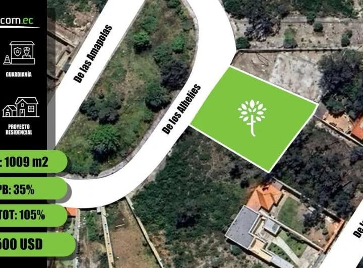 Terreno en venta en Quito, Pichincha