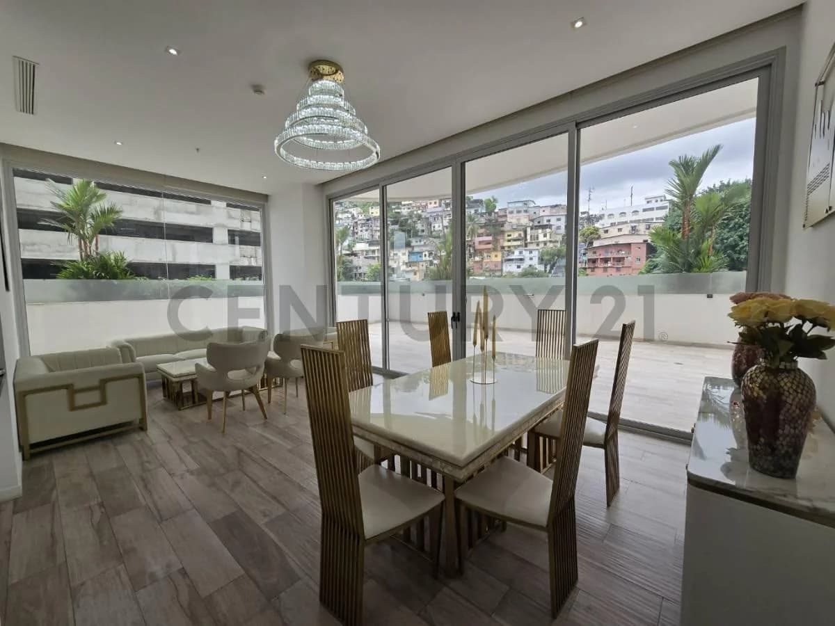 El Departamento. con La Mejor Terraza y Altura de Puerto Santa Ana, Guayas — imagen 5