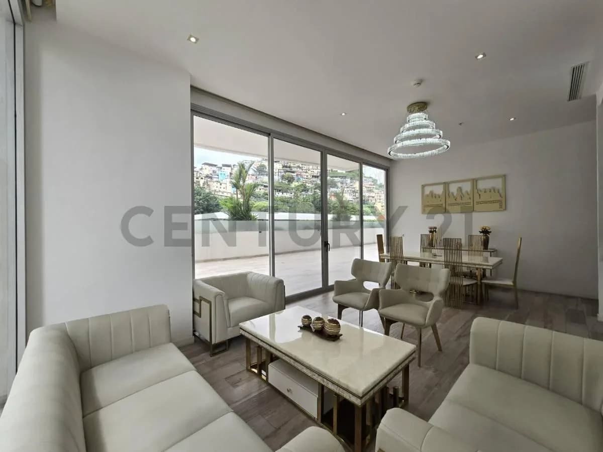El Departamento. con La Mejor Terraza y Altura de Puerto Santa Ana, Guayas — imagen 4