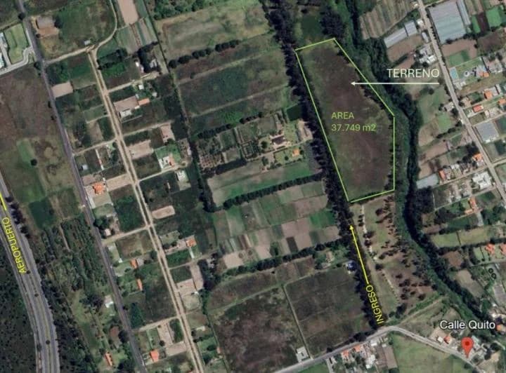 Venta Terreno Tababela Proyectos Lotizar Empresas Conjuntos Agricola Oportunidad — imagen 1