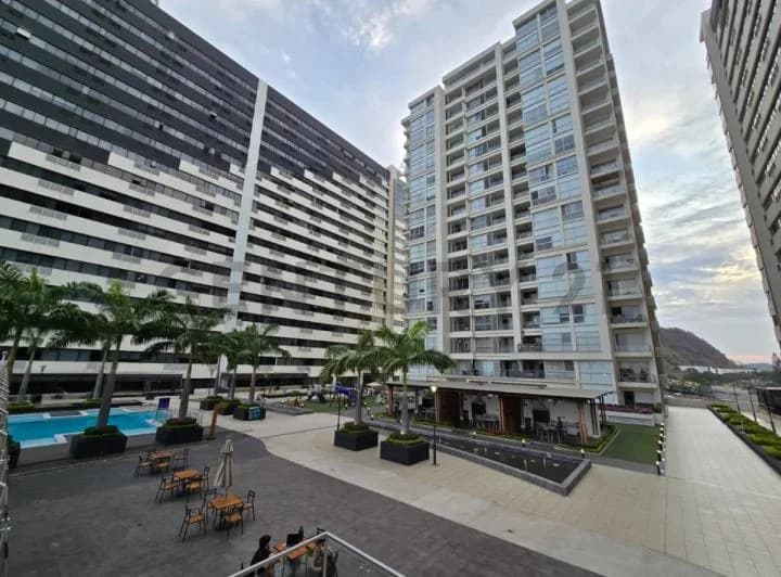 Venta Departamento con Vista Al Rio, Puerto Santa Ana, Guayas — imagen 1