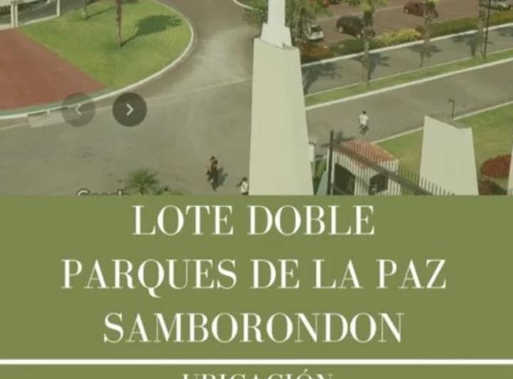 Lote Doble en Parque de La Paz, Venta. Guayas — imagen 1
