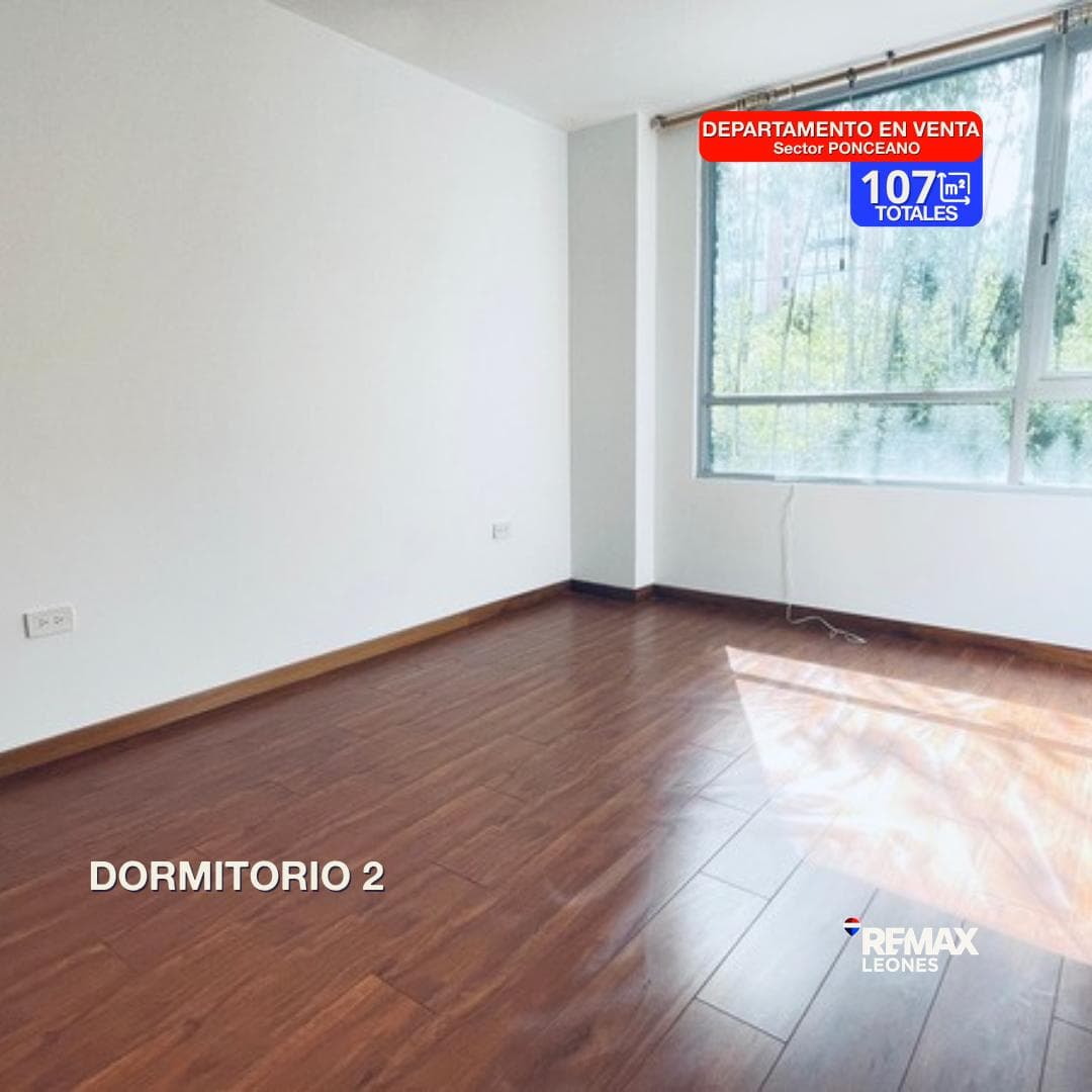 Acogedor Departamento en Ponceano a Una Cuadra del Supermaxi — imagen 5