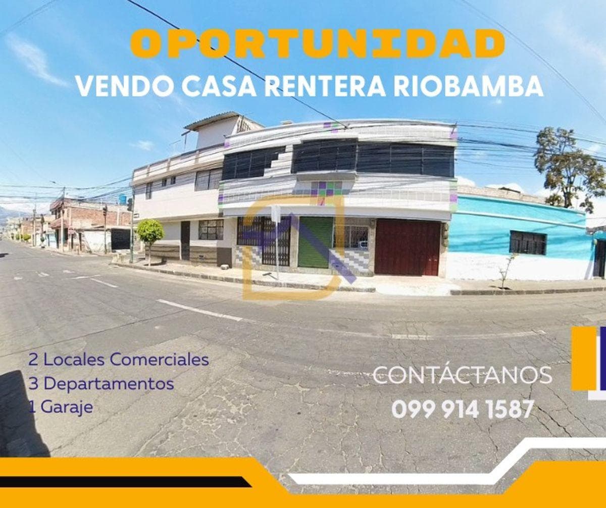 Casa en venta en Riobamba, Chimborazo