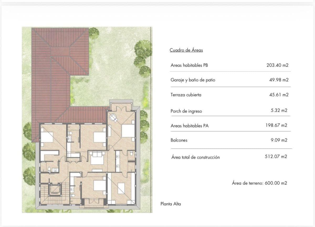 Casa con 600 m² Terreno, 4 Recámaras en Venta en Samborondón Parques de Batan, Guayas — imagen 7