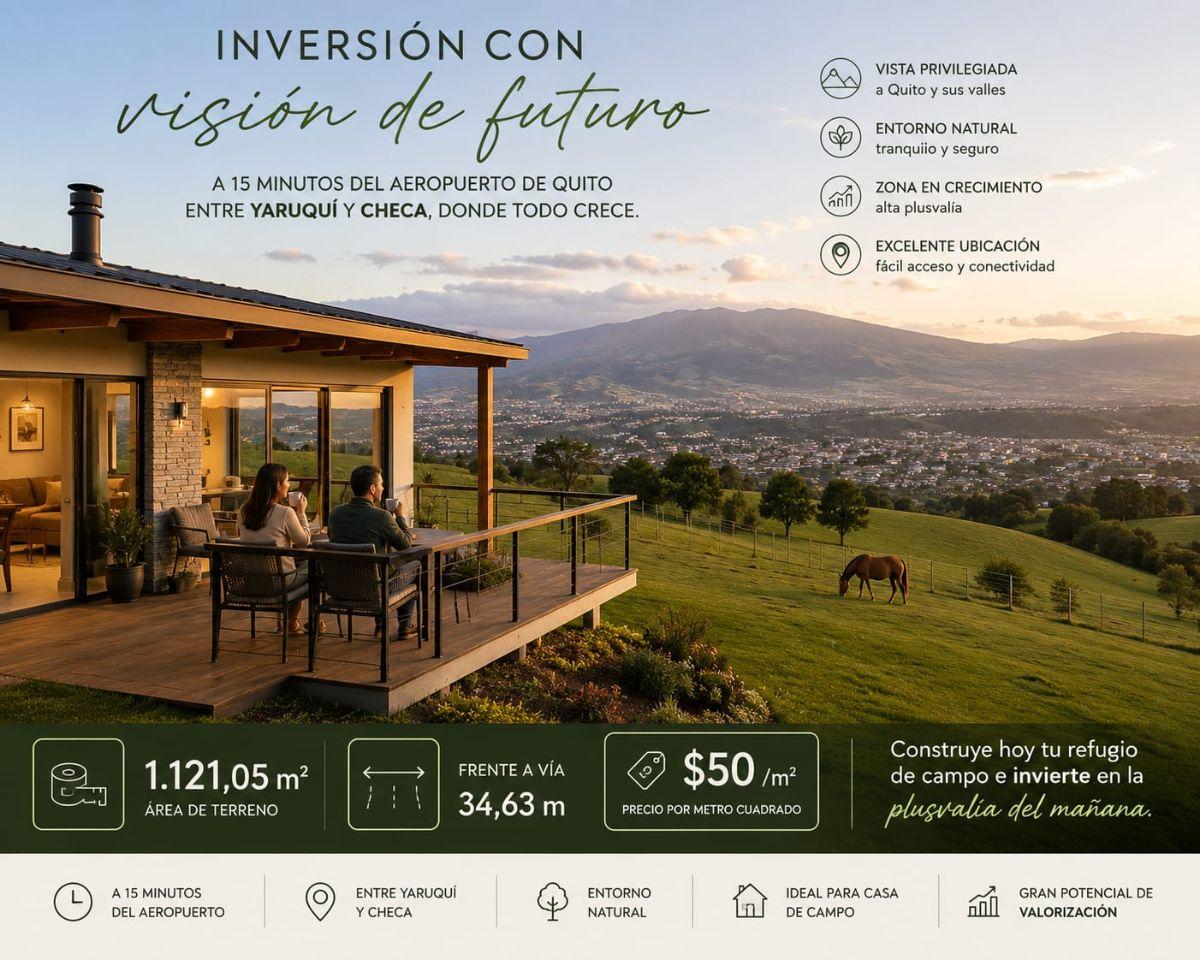 Terreno en venta en Quito, Pichincha