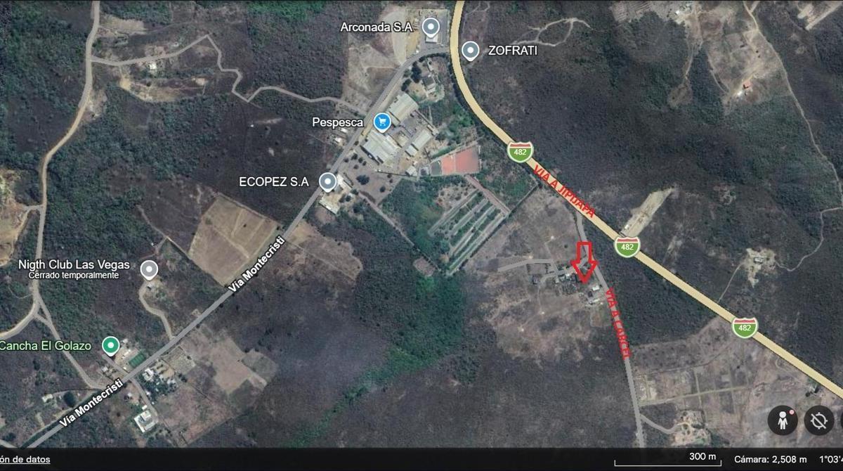Terreno en venta en Montecristi, Manabí