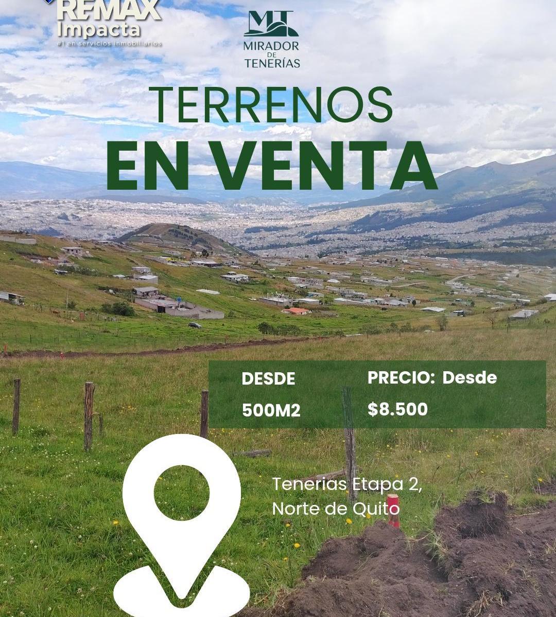 Terreno en venta en Quito, Pichincha