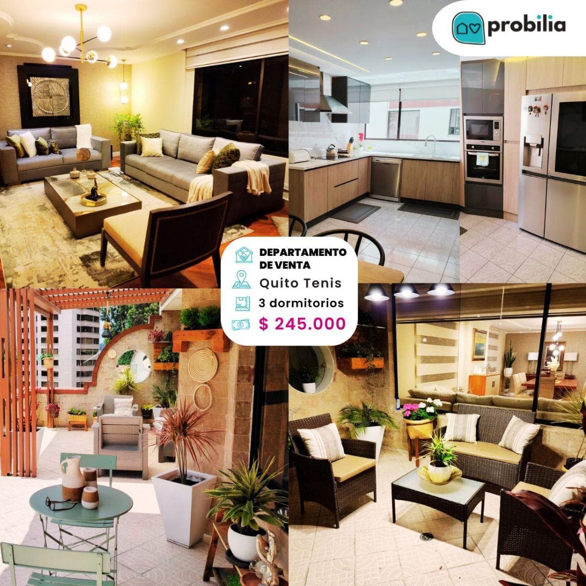 Departamento en venta en Quito, Pichincha