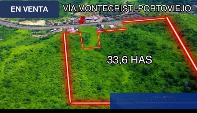 Terreno en venta en Montecristi, Manabí
