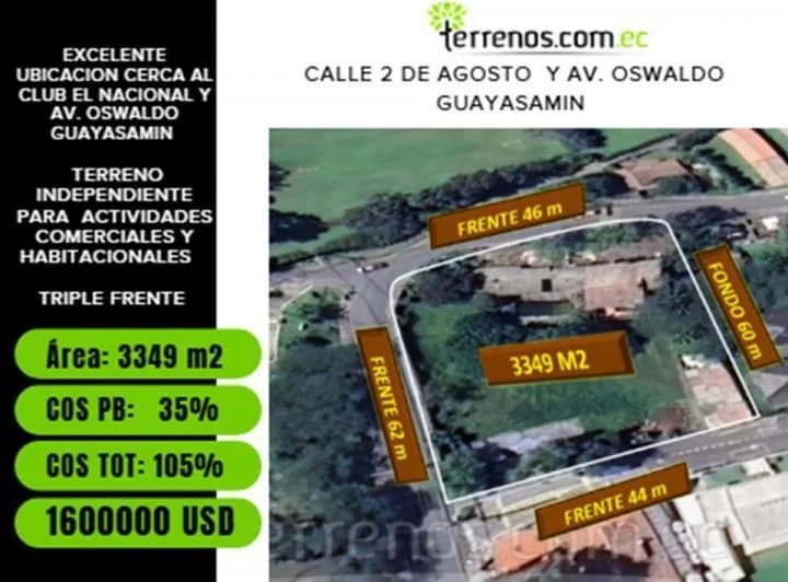 Terreno en venta en Quito, Pichincha