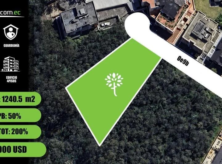 Terreno en venta en Quito, Pichincha