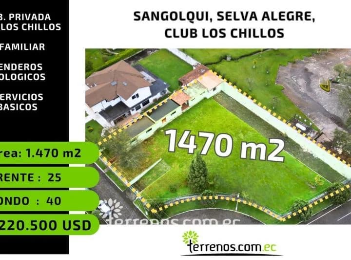 Terreno en venta en Quito, Pichincha