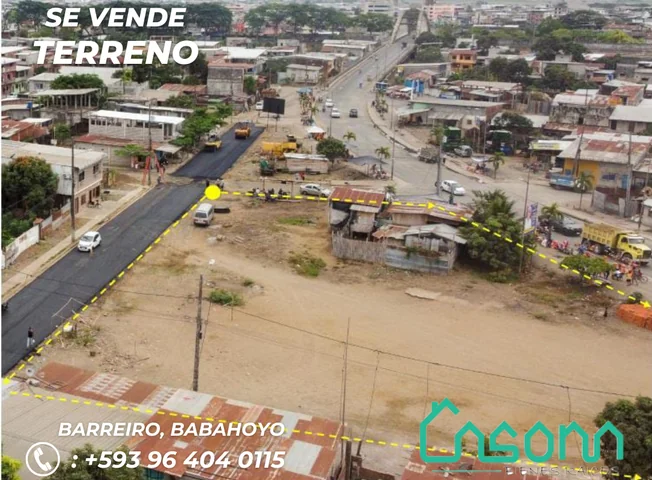 Terreno en venta en Babahoyo, Los Ríos