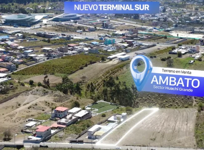 Terreno en venta en Cantón Ambato, Tungurahua
