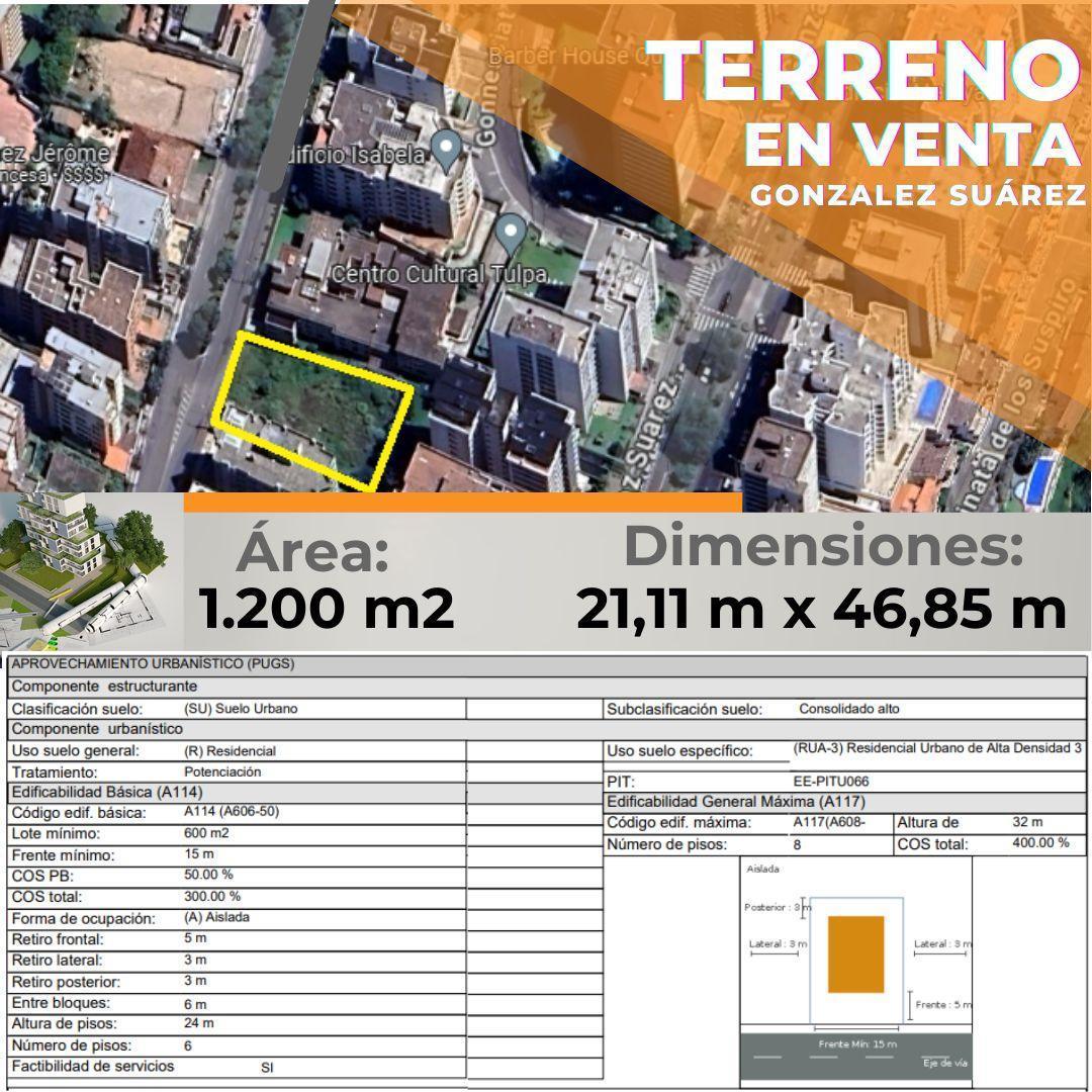 Terreno en venta en Quito, Pichincha