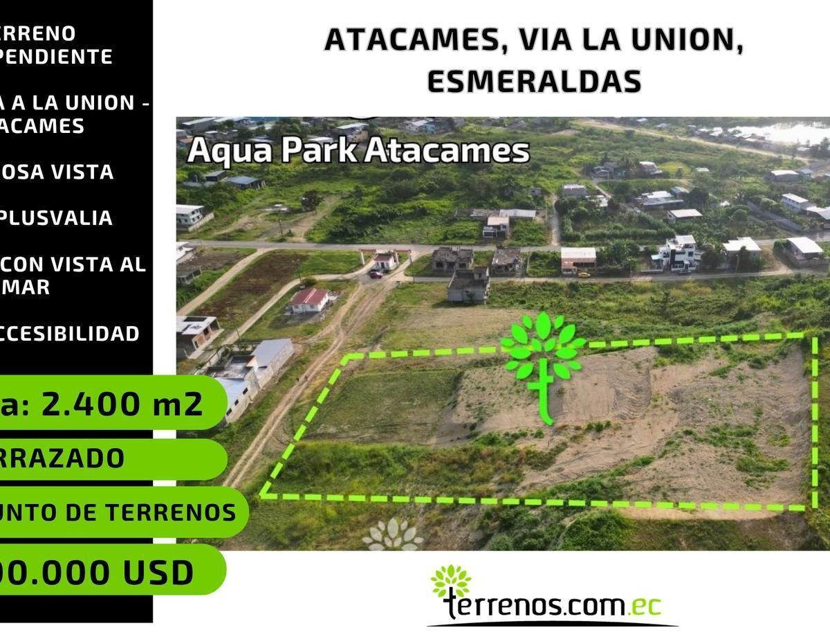 Terreno en venta en Atacames, Esmeraldas