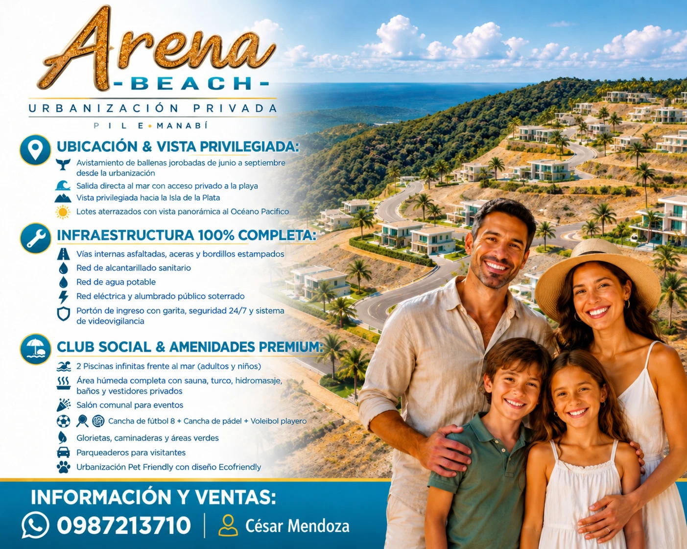 Terrenos Frente al Mar | A 35 minutos al sur de Manta | Desde $17.000 — imagen 3