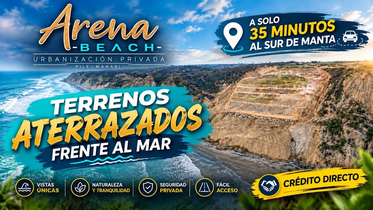 Terrenos Frente al Mar | A 35 minutos al sur de Manta | Desde $17.000 — imagen 10