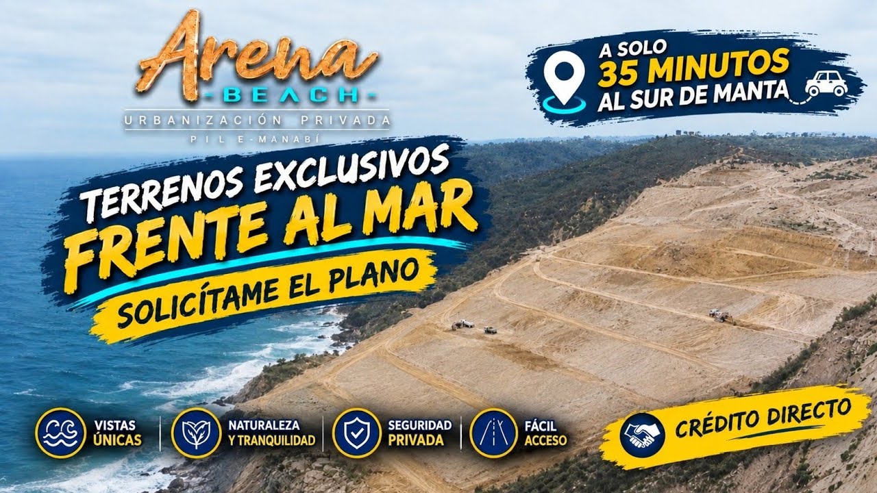 Terrenos Frente al Mar | A 35 minutos al sur de Manta | Desde $17.000 — imagen 6