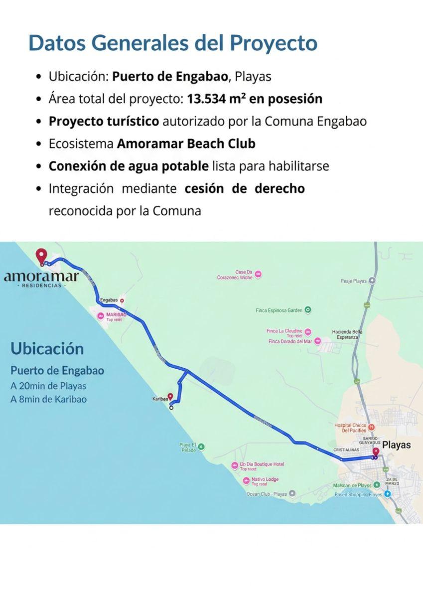 Terrenos Frente Al Mar en Venta en Engabao, Amoramar Residencias, Guayas — imagen 5
