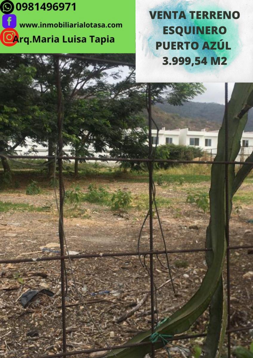 Venta Terreno Puerto Azul de 3.999, 54 m² Esquinero, Via a La Costa, Guayas — imagen 5