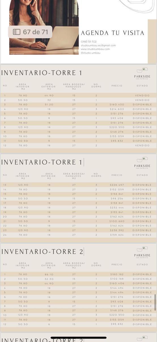 Departamentos de Venta en Moderno Proyecto en San Patricio de Cumbayá — imagen 3