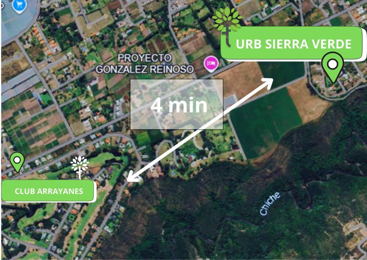 Terreno 1500 m² Urb. Sierra Verde, Puembo Vía Arrayanes — imagen 5