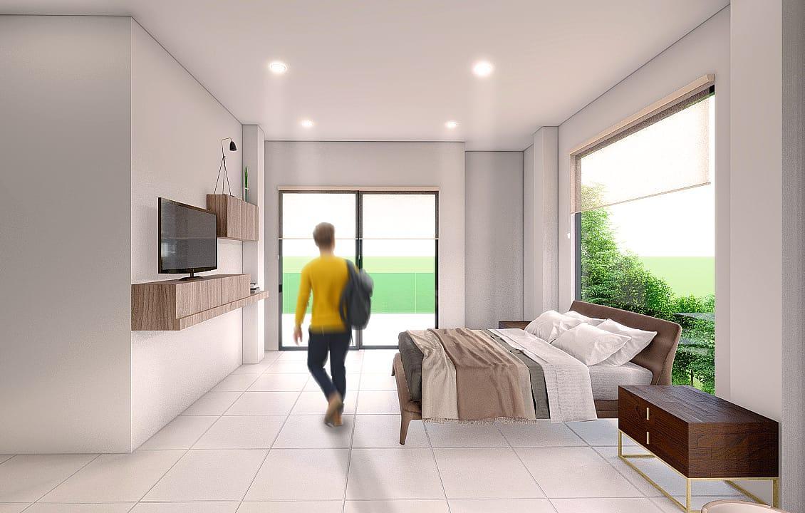 Casa Esquinera de Venta en Ciudad Celeste, Diseño Moderno, 4 Dorm.. Guayas — imagen 5