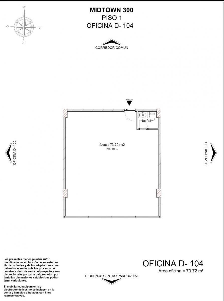 Oficina en Venta - Midtown 300, Vía a Samborondón, Guayas — imagen 3