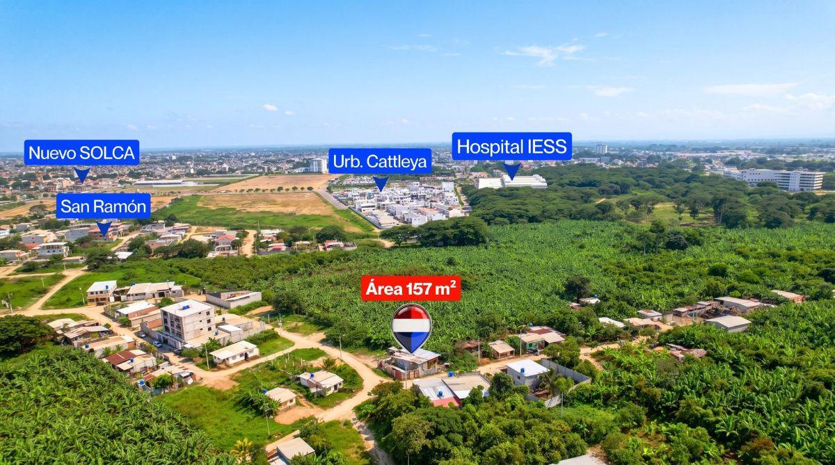 Vende Terreno Esq. Machala, Cdla. Terranova, El Oro — imagen 3