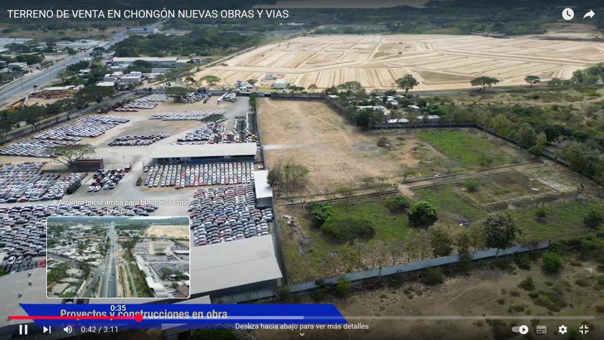 Vendo Terreno 120.000 m² Pasando Peaje Chongón Vía a La Costa 180 m de Frente, Guayas — imagen 5