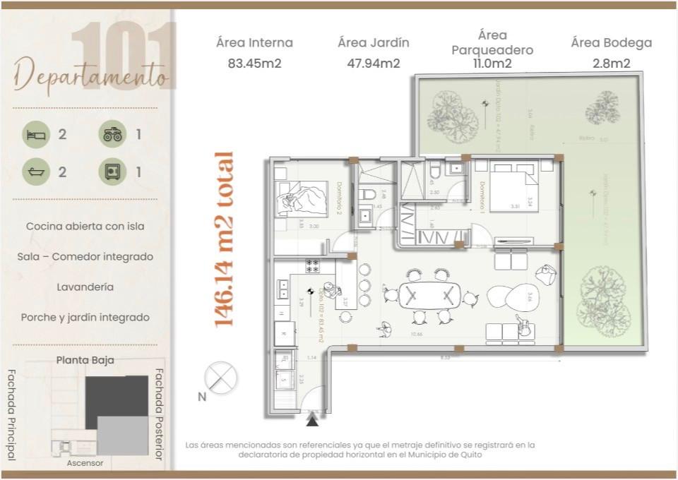 Proyecto Artemisa Departamentos Tumbaco - Mar 2027 — imagen 3