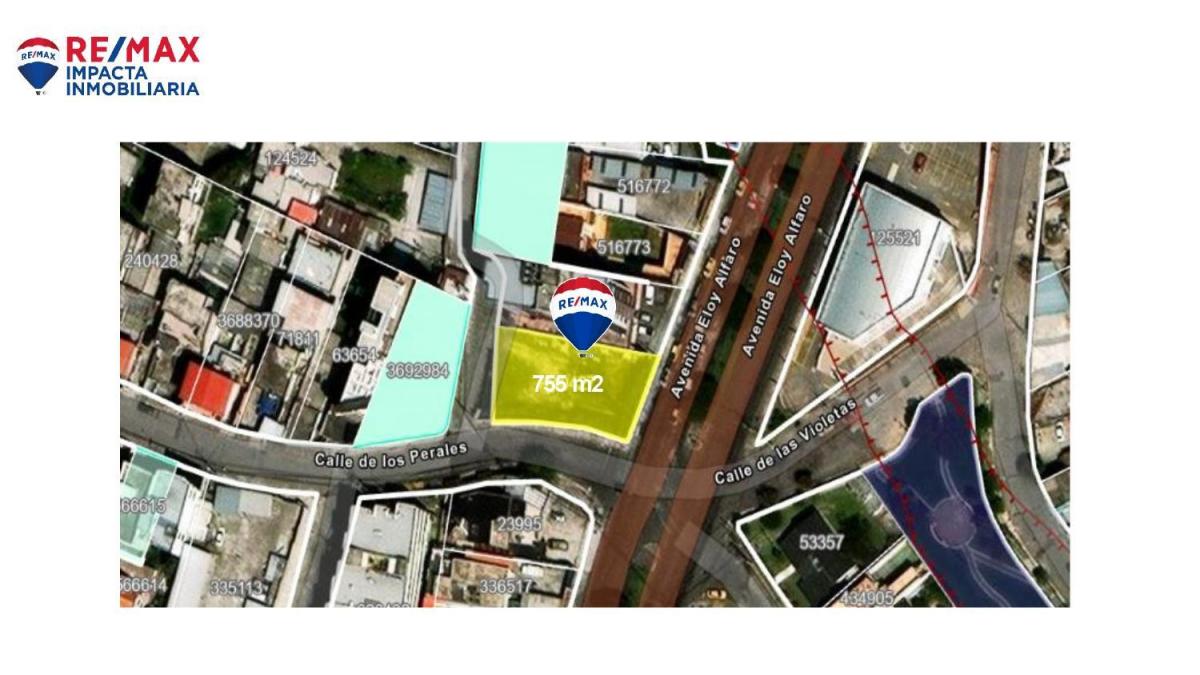 Venta Terreno 725 m² Eloy Alfaro Esquinero — imagen 5