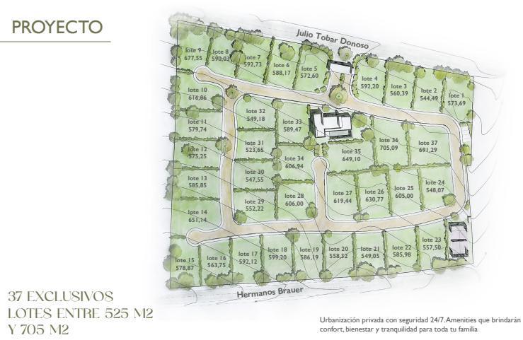 Mv - Puembo, en Venta Lote de Terreno 560 m², en Urbanizacion Exclusiva — imagen 3