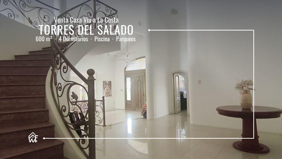 Venta Casa en Vía a La Costa | 1.780 m² de Terreno | Piscina, Jacuzzi y Cancha | $870.00, Guayas — imagen 3