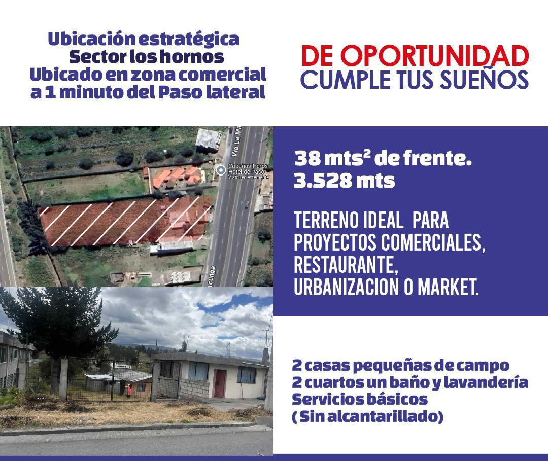 Terreno en Latacunga Sector Los Hornos, Cotopaxi — imagen 3