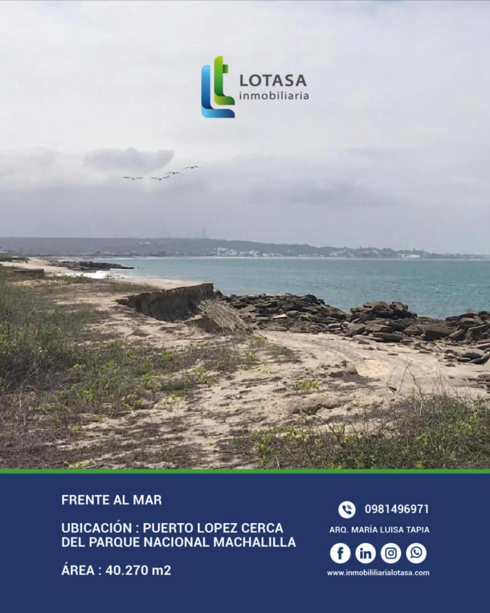 Terreno 40.270 m² Puerto Lopez Frente Al Mar, Manabí — imagen 5
